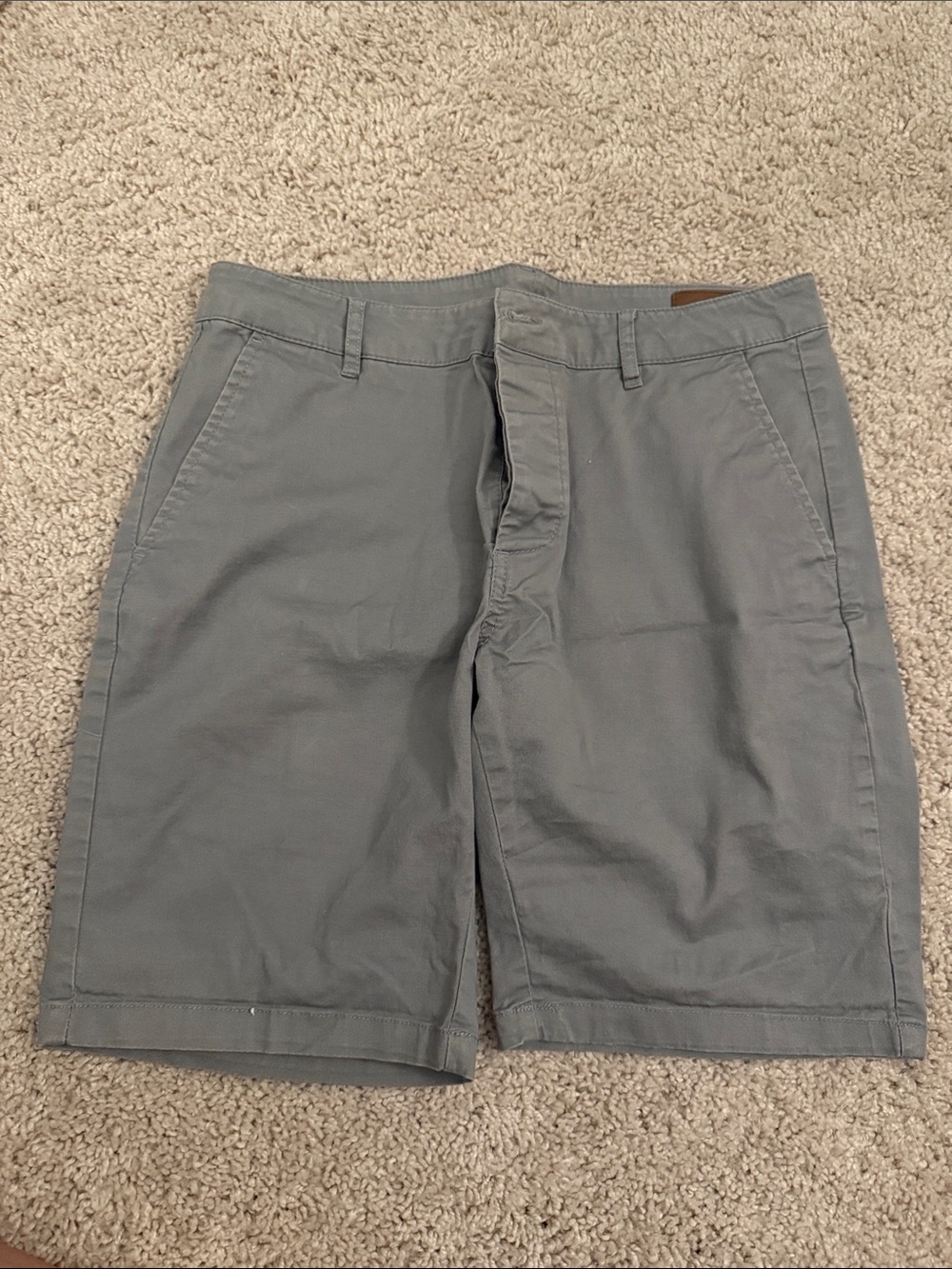*BOGO* ASOS Men's Gray Casual Chino Shorts - Classic Fit